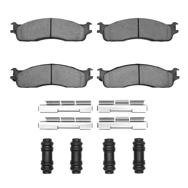 Dodge Ram 1500 Pickup Brake Pads - Front - R1 Concepts - Semi Met - `03-`08